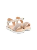 BabyWalker crystal-embellished sandals - Neutrals