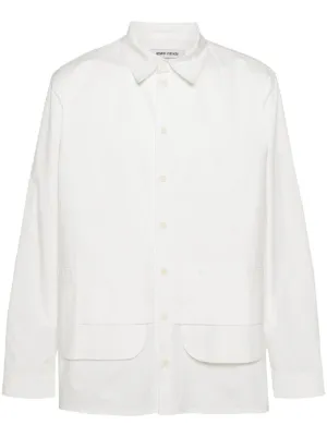 Yohji Yamamoto double-layered Shirt | White | FARFETCH