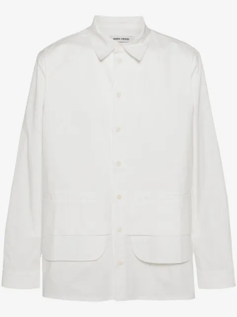 Henrik Vibskov Ants poplin layered shirt