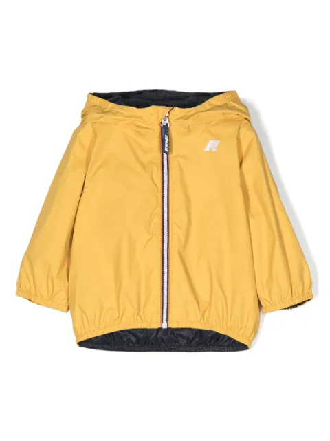 K Way Kids Jake reversible hooded jacket