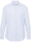 Traiano Milano polka dot cutaway-collar shirt - White