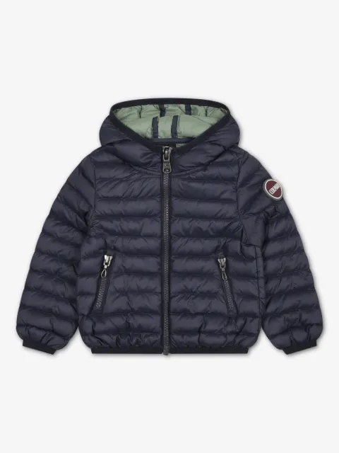 Colmar Kids logo-badge quilted jacket