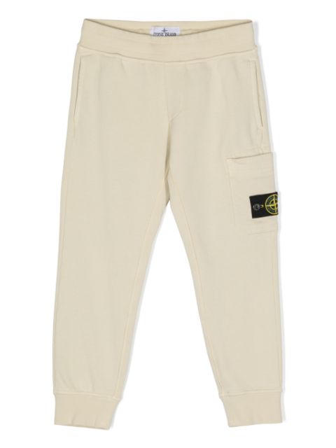 Stone Island Junior Compass-badge track pants