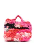 Daniela Gregis crochet tote bag - Pink