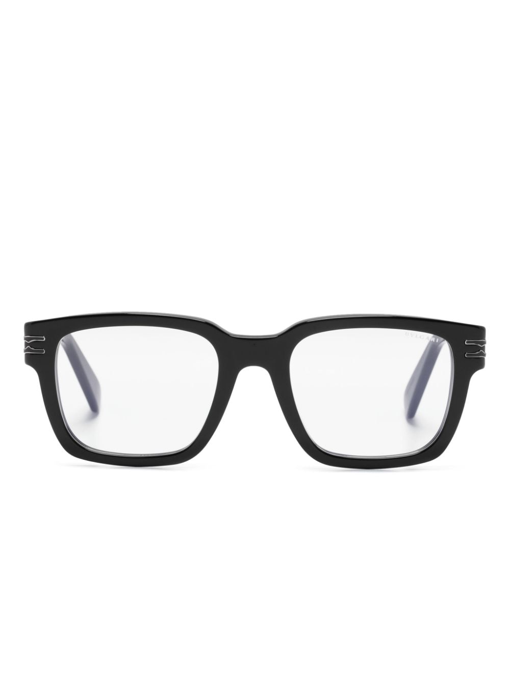 Bvlgari BV50010I Brille mit eckigem Gestell - Schwarz