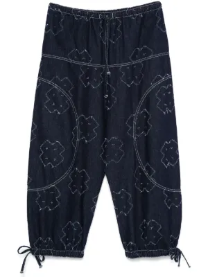 Henrik Vibskov Cotton Denim John Jeans in Blue | Santa Fe