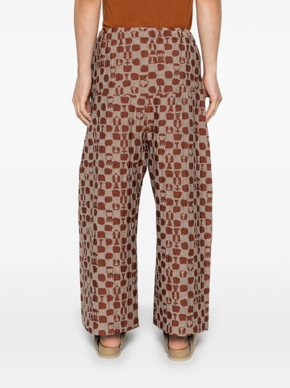 Shop Henrik Vibskov Eclipse Trousers In Neutrals