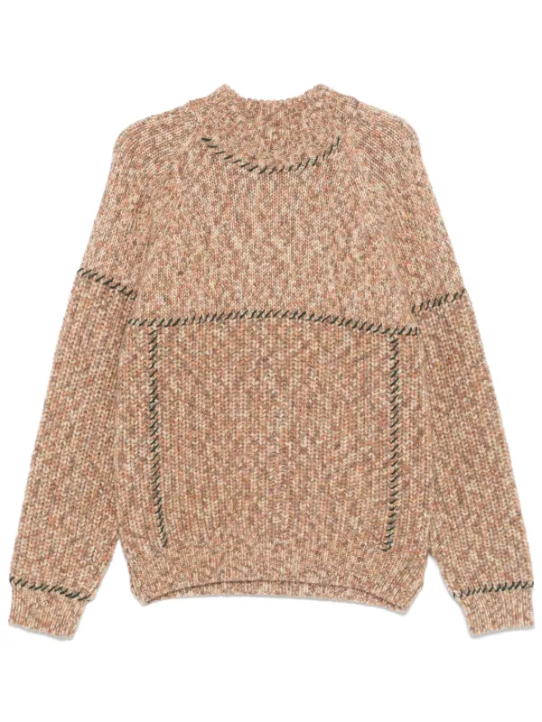 Henrik Vibskov Stitch Sweater | Brown | FARFETCH