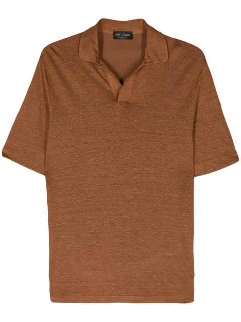 Dell'oglio playera tipo polo con abertura en el cuello