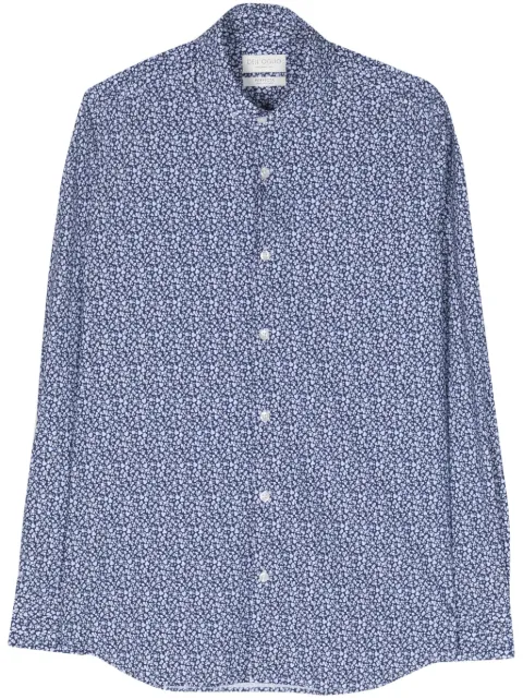 Dell'oglio floral-print classic-collar shirt