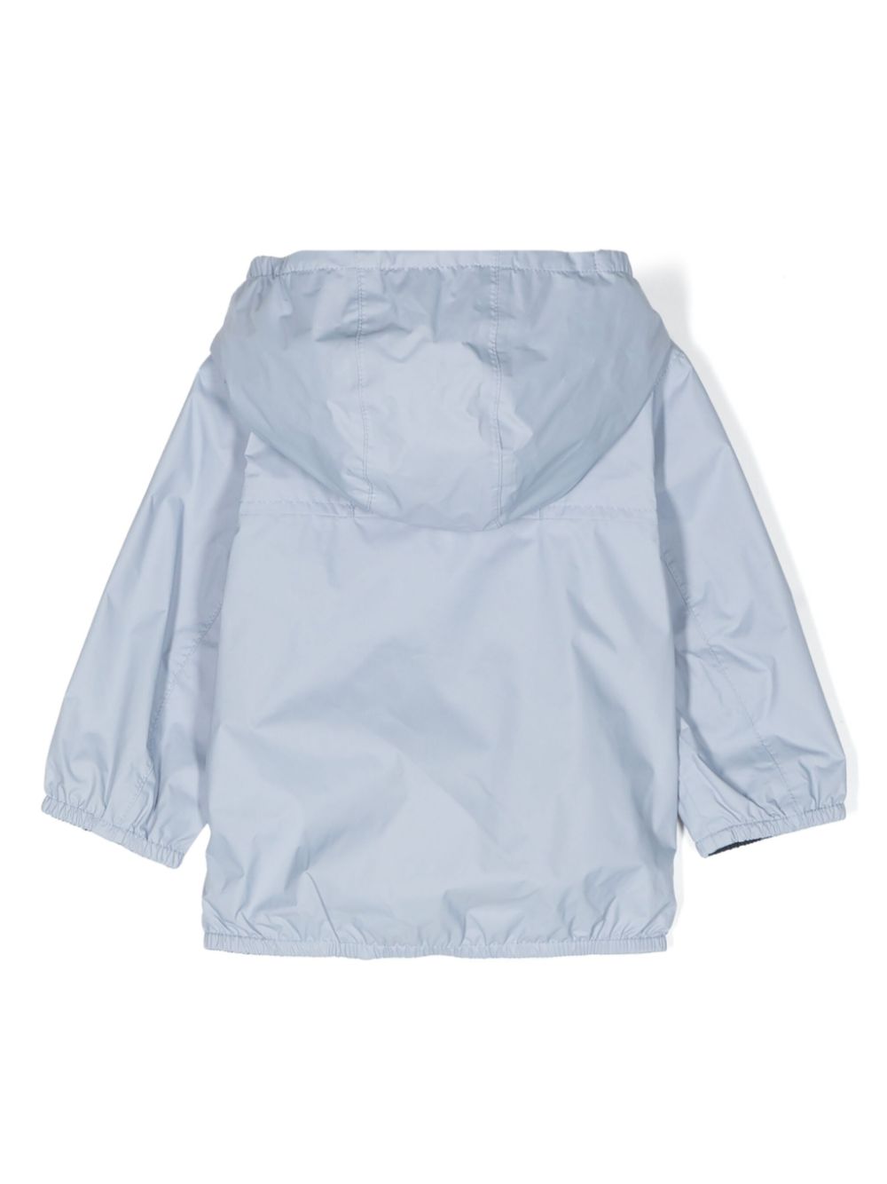 Shop K-way Logo-print Raincoat In Blue