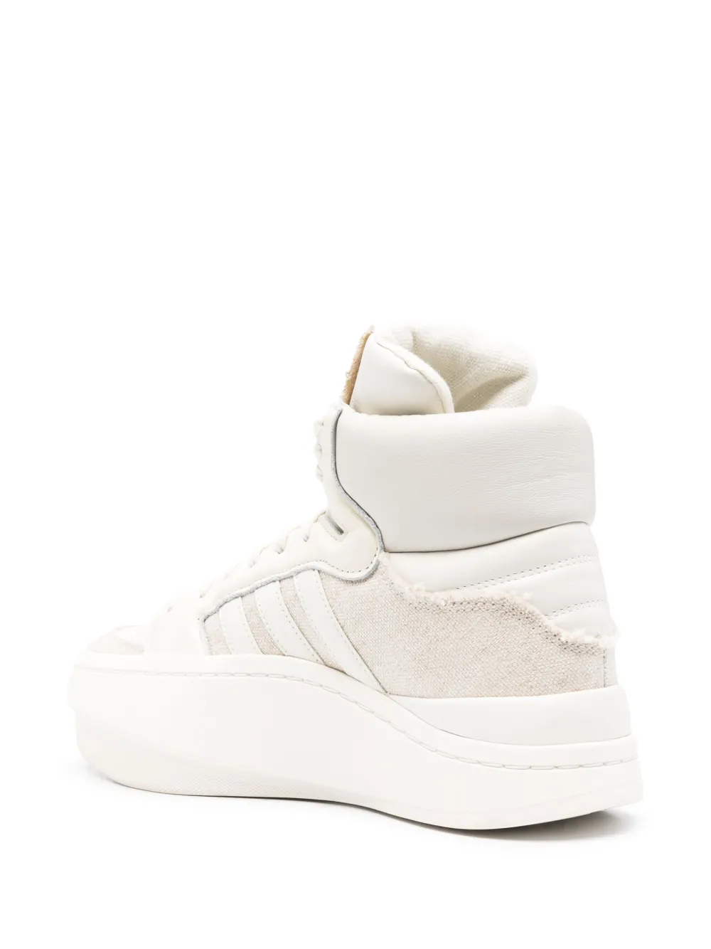 Shop Y-3 Centennial Contrast-panel Sneakers In Neutrals