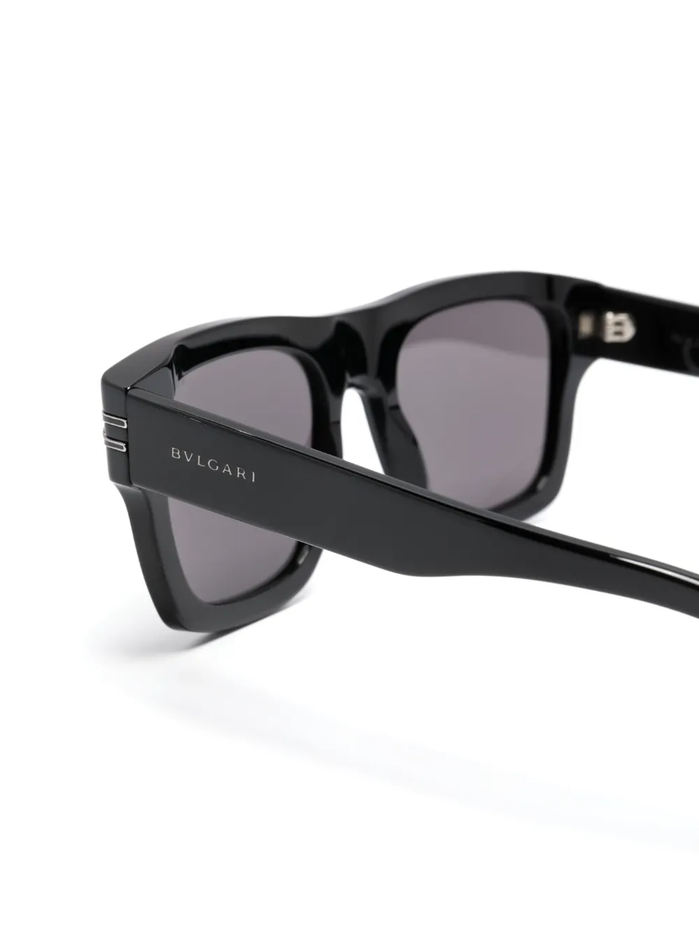 Bvlgari B.zero1 zonnebril met vierkant montuur Zwart