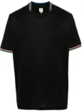 Paul Smith Artist-stripe detailed T-shirt - Black