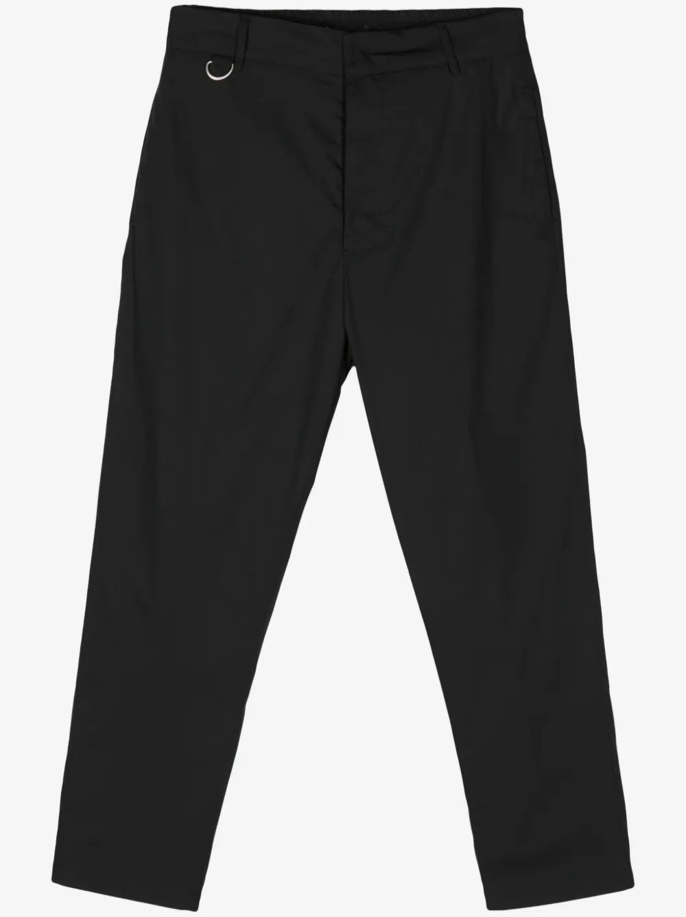 Low Brand mid-rise tapered-leg trousers | Black | Image 1