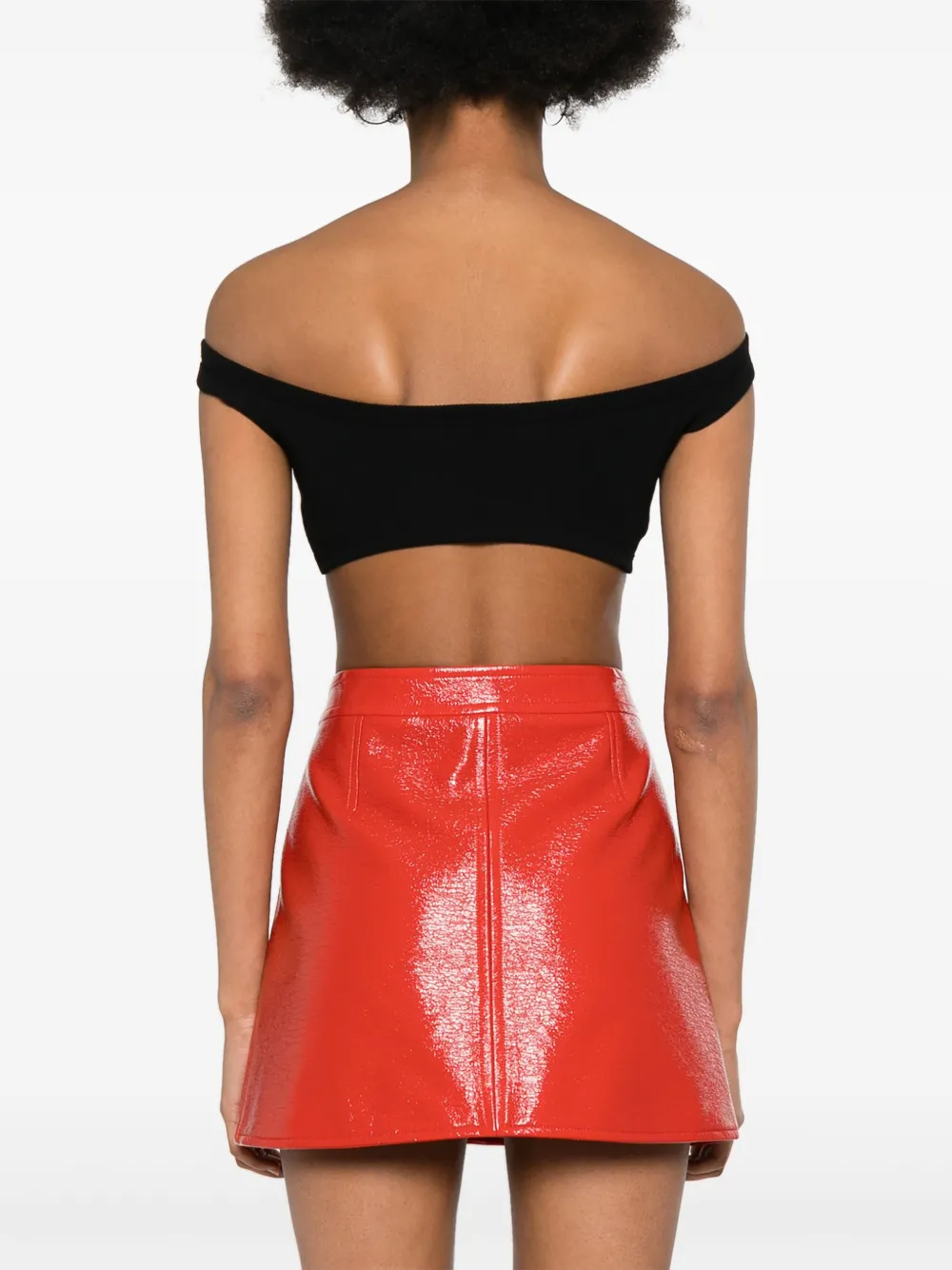 Courrèges Courreges Top With Logo In Black