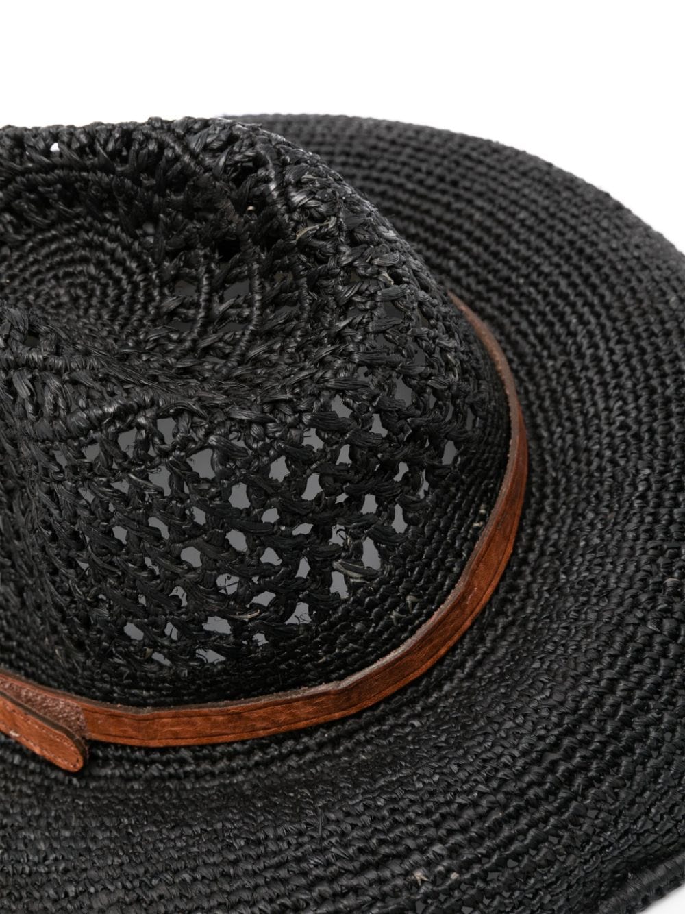 IBELIV Soa raffia hat - Zwart