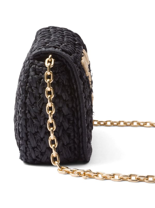 Prada Woven Shoulder Bag - Farfetch