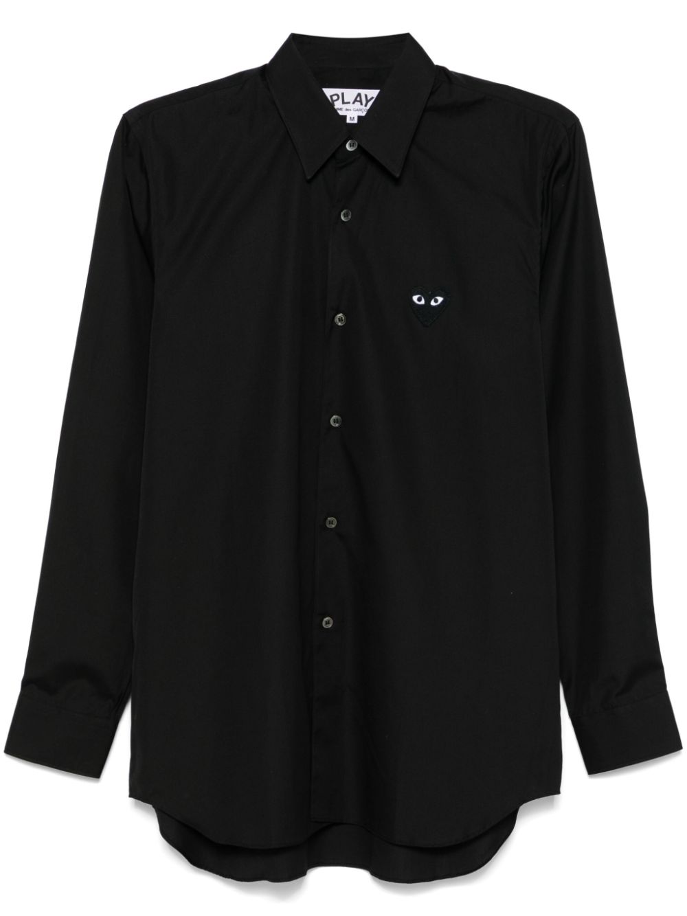 Comme Des Garçons Play Heart-patch shirt