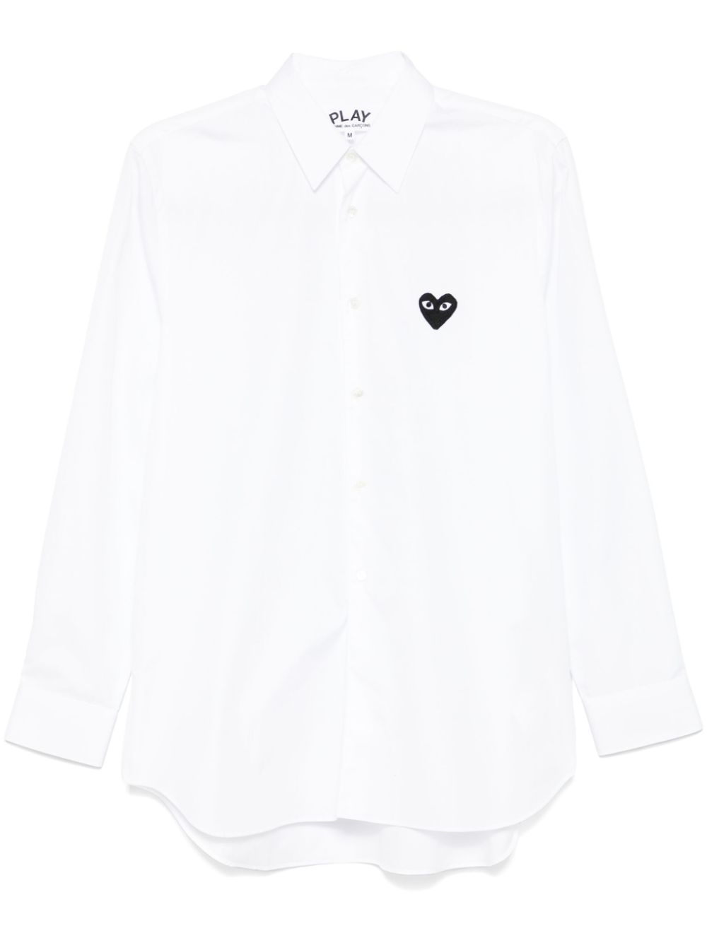 Comme Des Garçons Play Heart-patch shirt