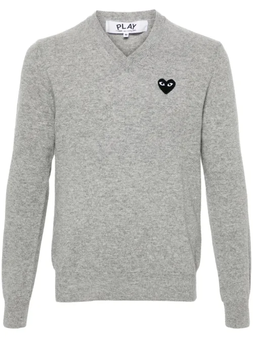 Pull à design chiné - Comme Des Garçons Play - Modalova