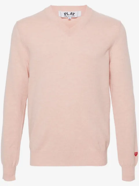 Comme Des Garçons Play v-ringad tröja