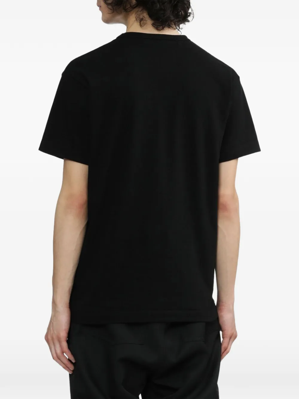 Comme Des Garçons Play T-shirt met hartpatch Zwart