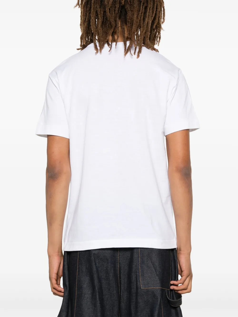 Comme Des Garçons Play T-shirt met print Wit