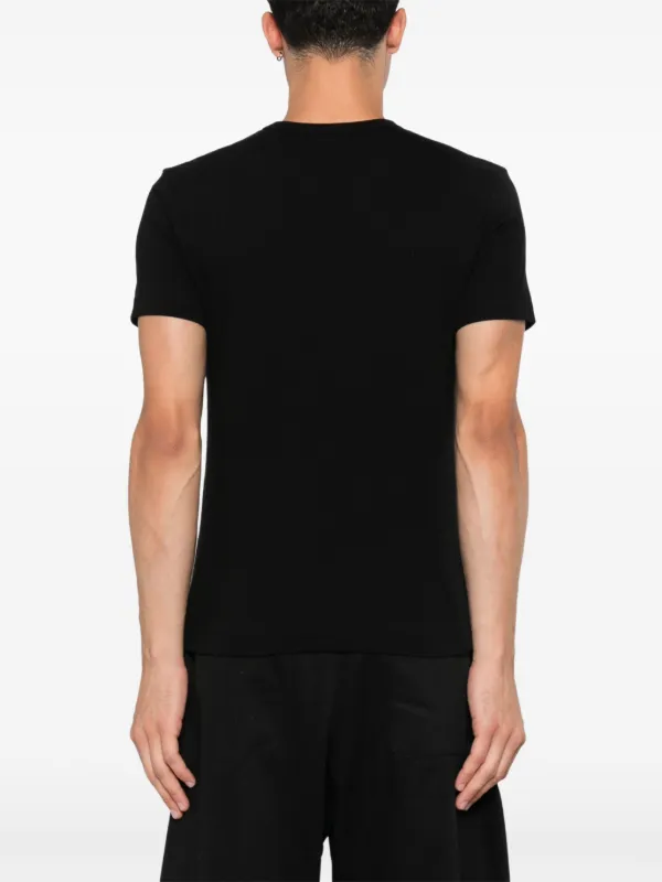 Comme Des Garçons Play ロゴ Tシャツ | ブラック | FARFETCH JP