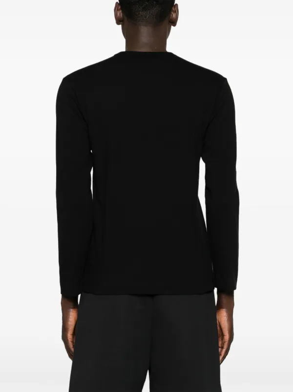Comme Des Garçons Play long-sleeve T-shirt | Black | FARFETCH