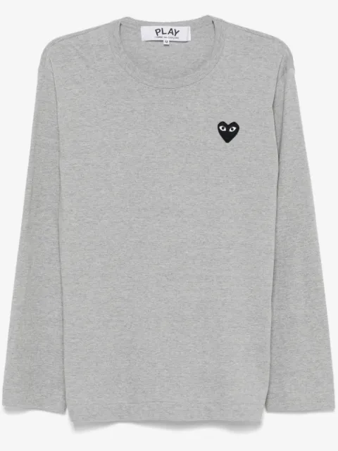 Comme Des Garçons Play T-Shirt mit Herz-Patch