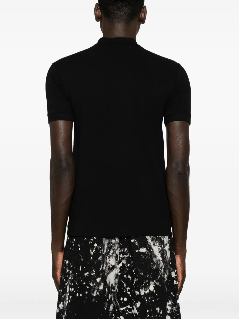 Comme Des Garçons Play Poloshirt met hartpatch Zwart