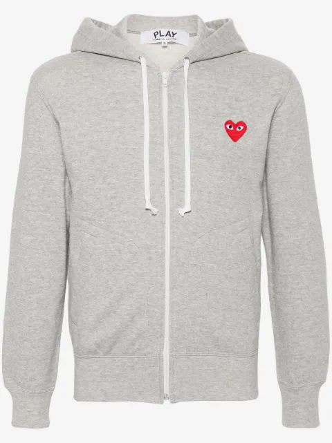 Comme Des Garçons Play Melierter Hoodie