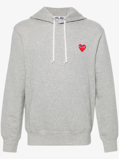 Comme Des Garçons Play Hoodie mit Herz-Motiv