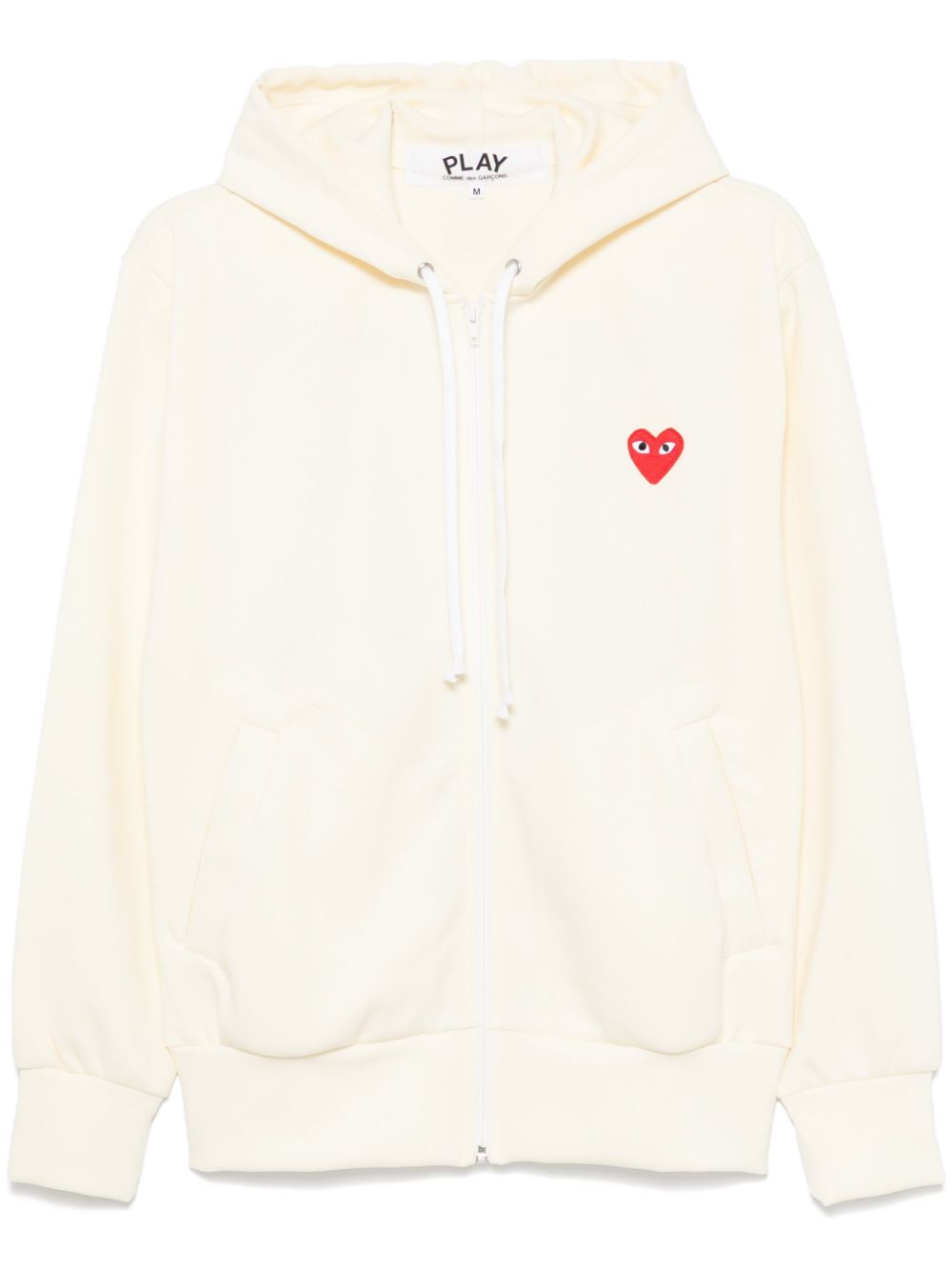 Comme Des Garçons Play heart-appliqué hoodie