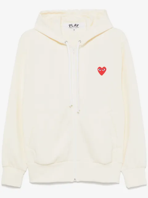 Comme Des Garçons Play hoodie à appliqué cœur