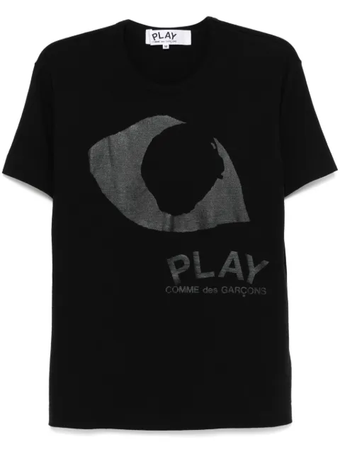 Comme Des Garçons Play تيشيرت بطبعة عين