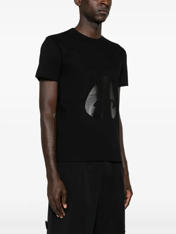 Comme Des Garçons Play ロゴ Tシャツ | ブラック | FARFETCH JP