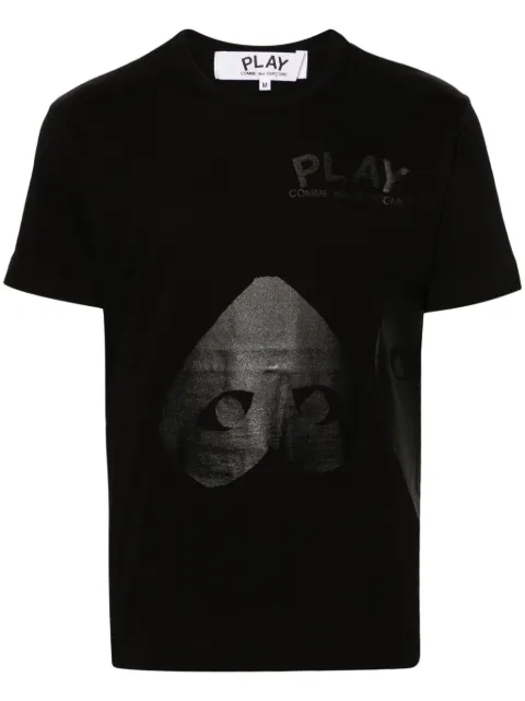 Comme Des Garçons Play logo-print cotton T-shirt