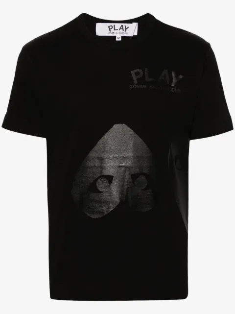 Comme Des Garçons Play logo-print cotton T-shirt
