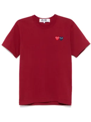 Comme Des Garçons Play Play T-shirt | Red | FARFETCH