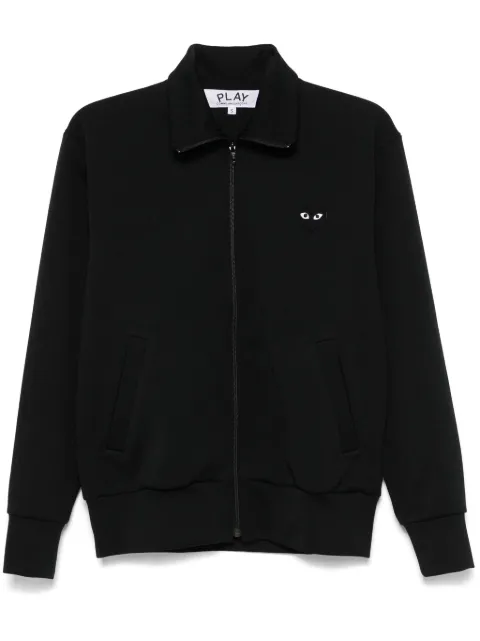 Comme Des Garçons Play heart-print jersey track jacket