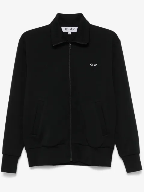 Comme Des Garçons Play heart-print jersey track jacket