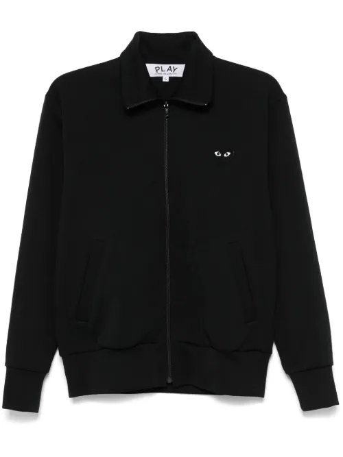 Veste zippée à imprimé cœur - Comme Des Garçons Play - Modalova