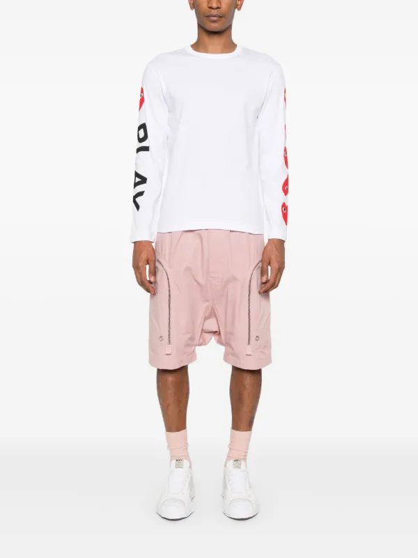 Comme Des Garçons Play logo-print T-shirt | White | FARFETCH