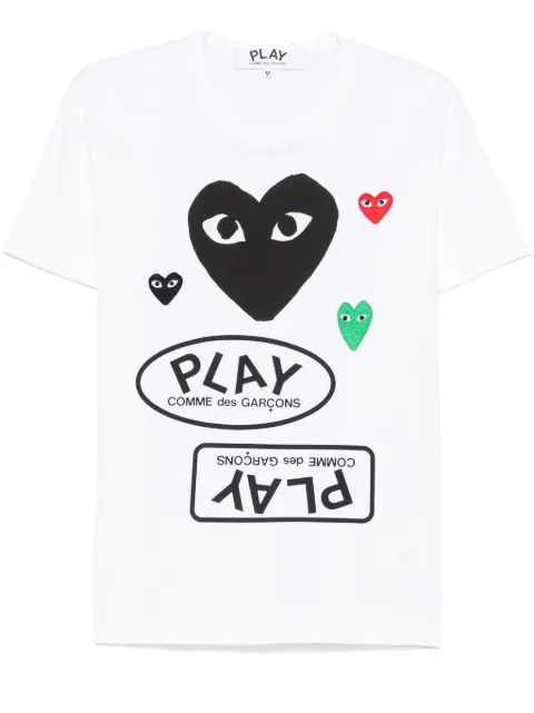 Comme Des Garçons Play heart-patch T-shirt