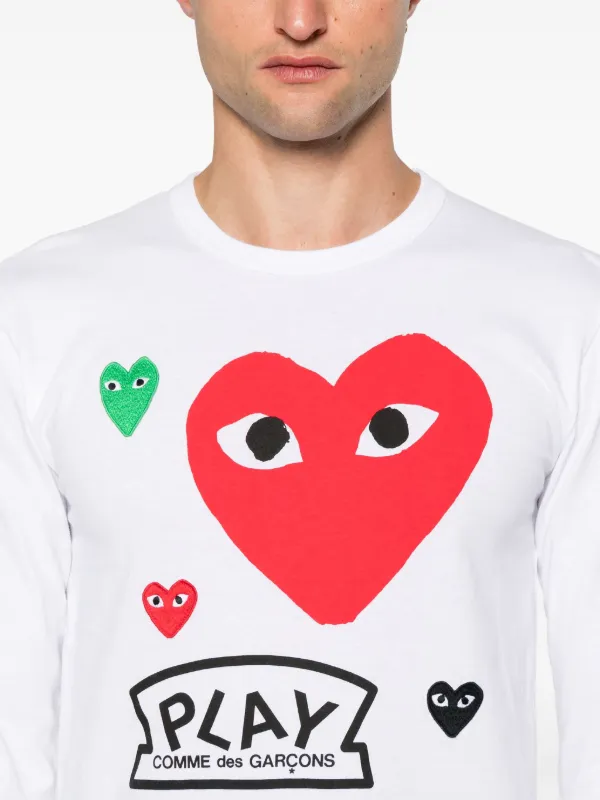 Play Comme Des Garcons New Collection Comme Des Garçons Play Red