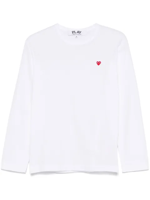 Comme Des Garçons Play Mini Heart-patch T-shirt