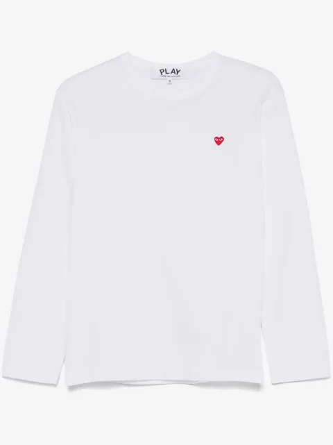 Comme Des Garçons Play Mini Heart-patch T-shirt