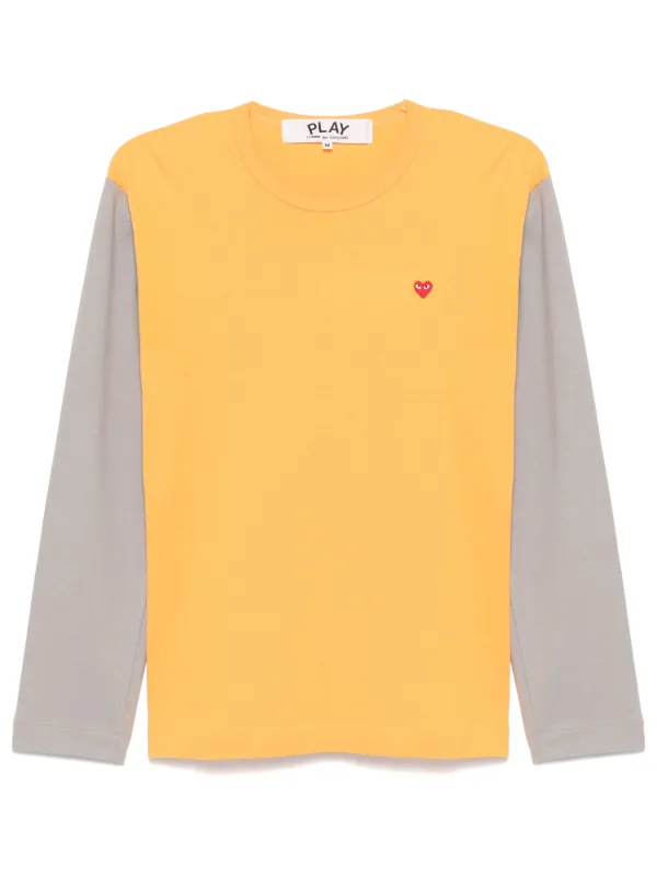 Comme des garcons orange shirt hotsell